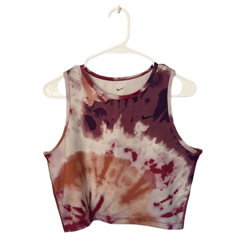 Nike Dri-FIT Pink Tiedye Crop Tank